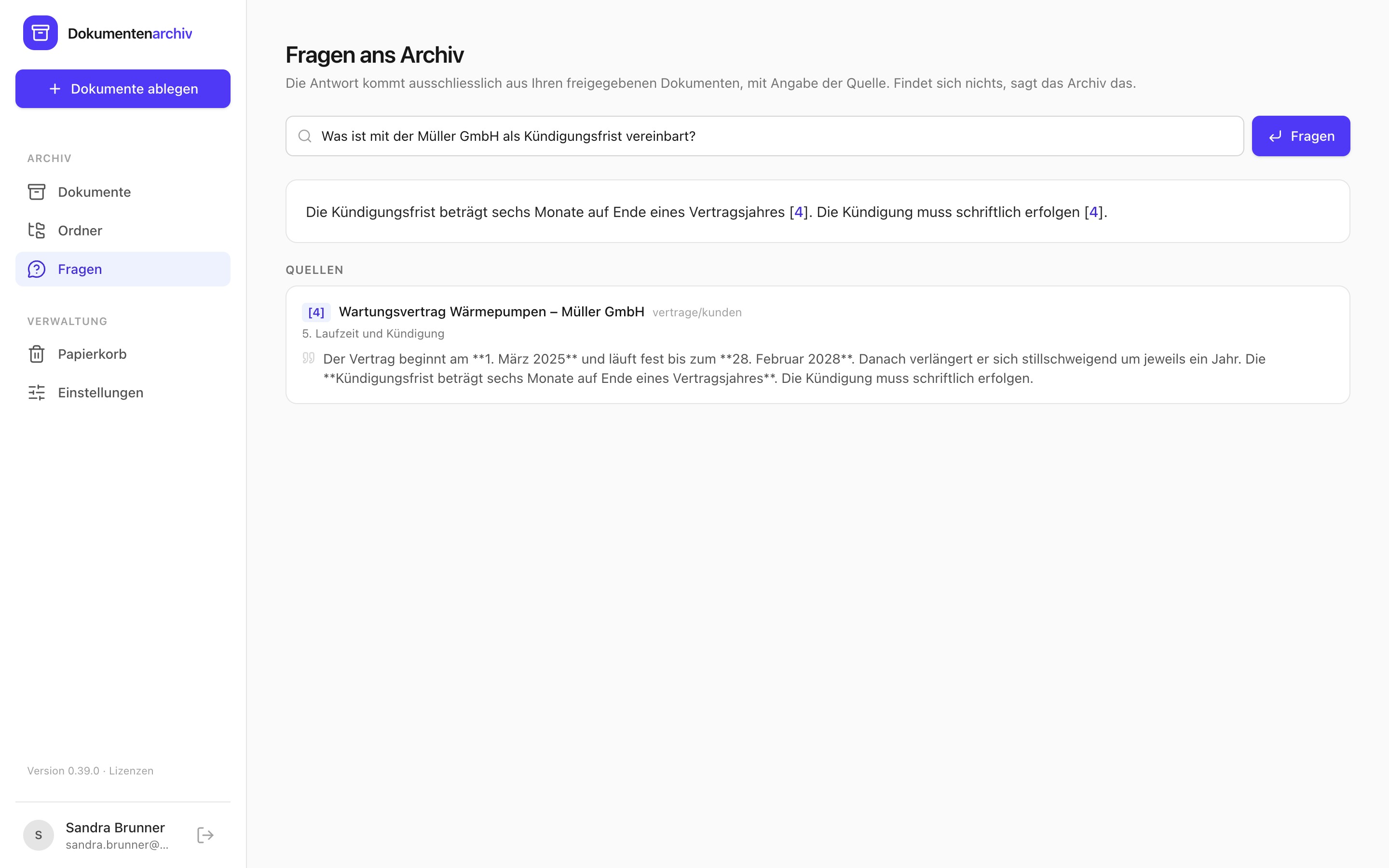 Dokumentenarchiv, Bild 4