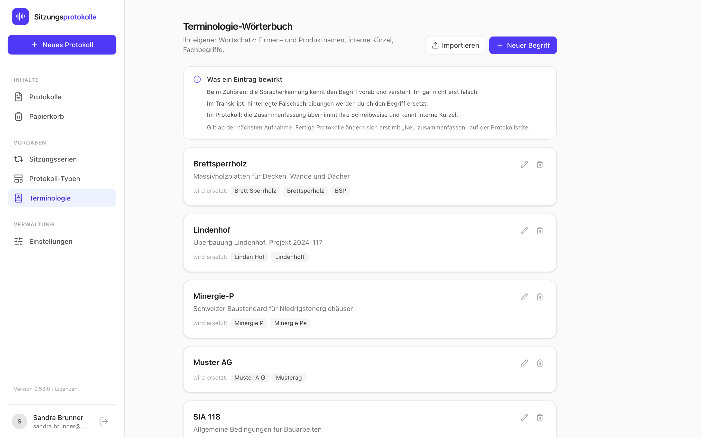 Sitzungsprotokolle, Bild 11